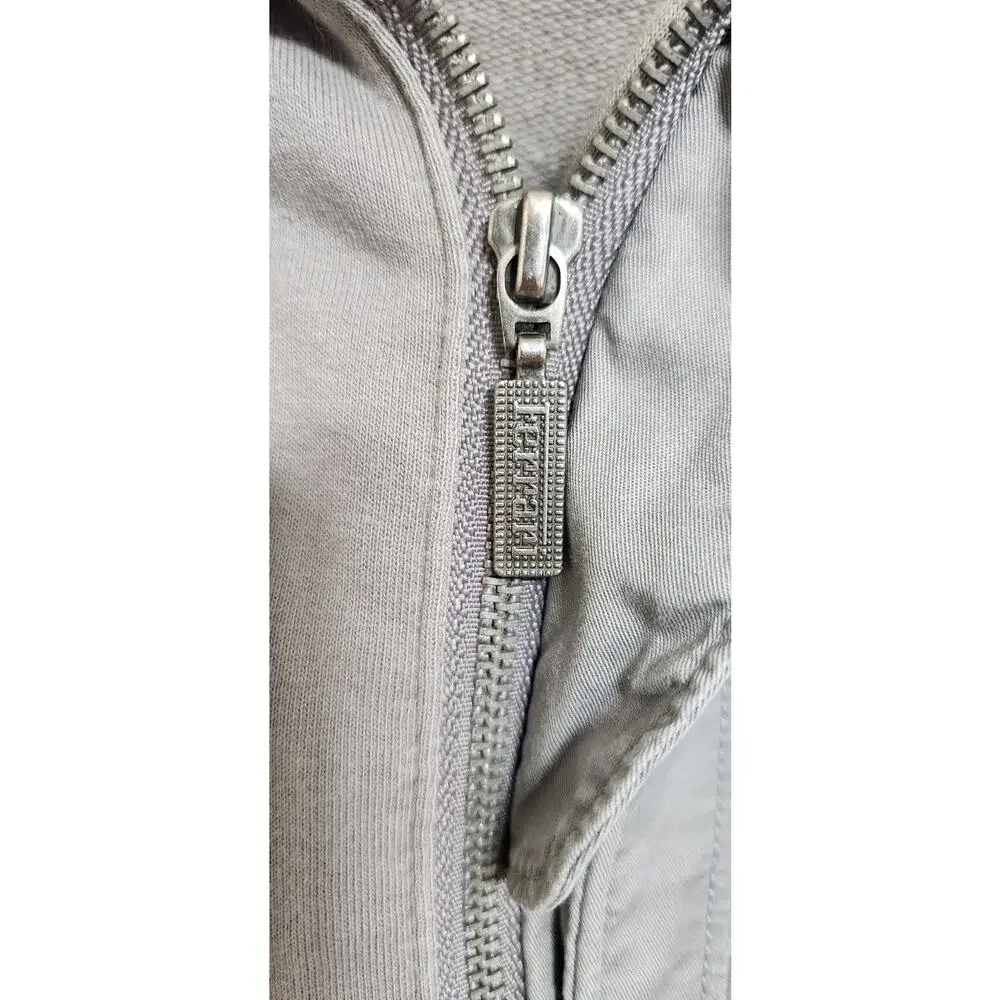 Puma Scuderia Ferrari Jacket‎ Men size L Gray RARE One Stain Left Wrist See Pics